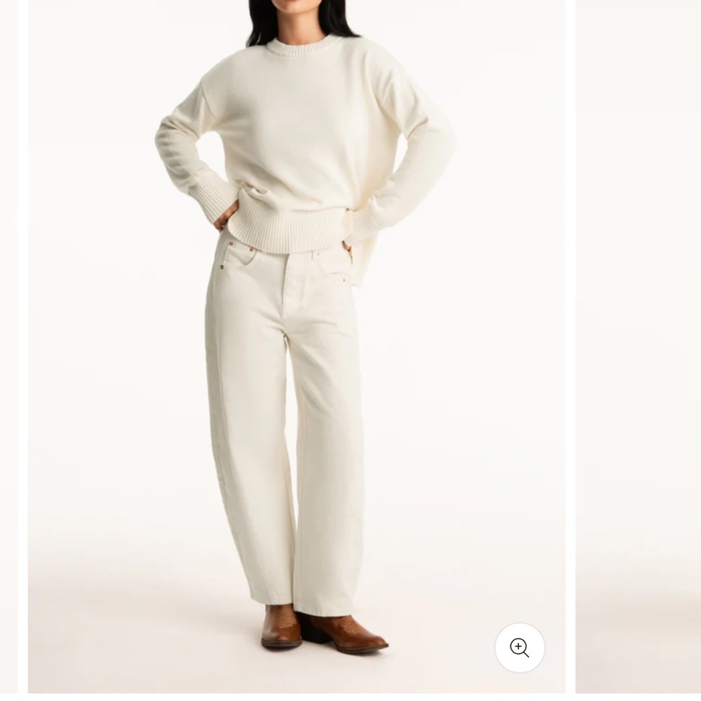 SET X PARKE crewneck cream